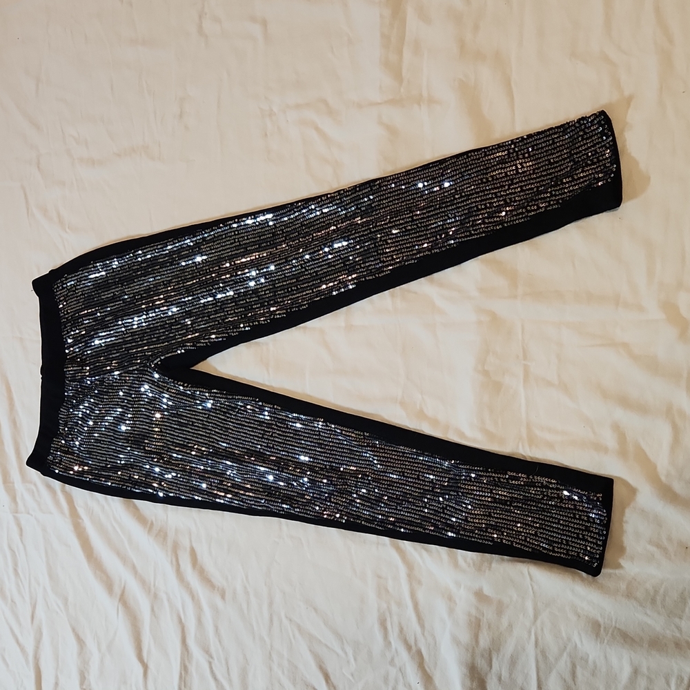 Shein SEQUIN Front Pants